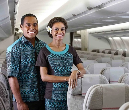 Nét đẹp văn hóa trong đồng phục của nữ tiếp viên hàng không thế giới ảnh 9 Fiji Airways