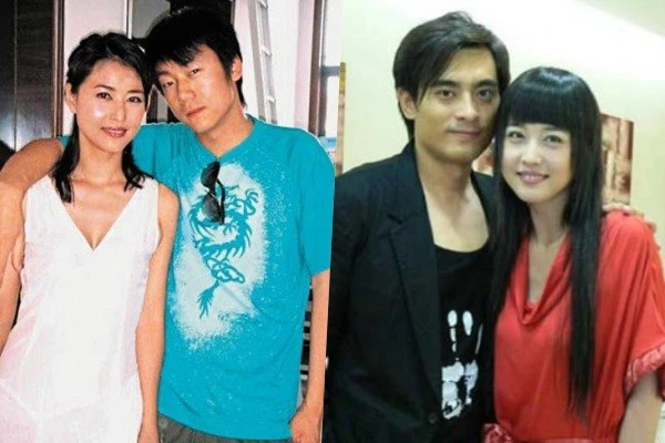Ảnh chụp cùng bạn trai lâu năm (trái) và Trần Long. Ảnh chụp cùng bạn trai hiện tại (trái) và Trần Long.