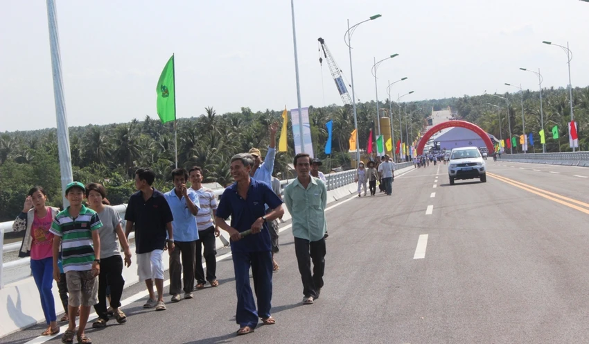 Những bước chân nụ cười thỏa ước mơ nối đôi bờ Cổ Chiên ảnh 6
