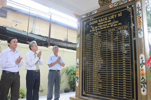 Linh thiêng 'nghĩa trang liệt sĩ' đầu tiên ở Biên Hòa ảnh 10 Linh thiêng 'nghĩa trang liệt sĩ' đầu tiên ở Biên Hòa ảnh 10