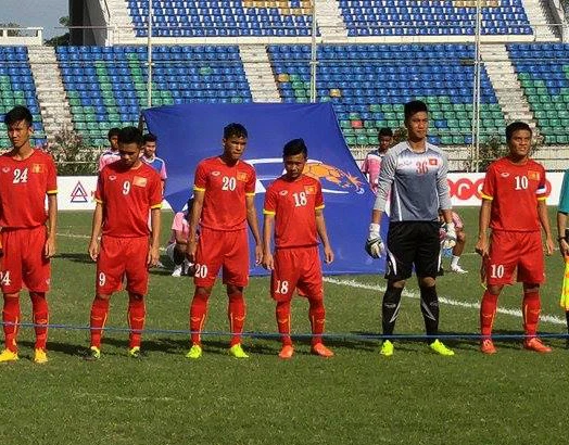U19 Việt Nam có chiến thắng thứ 3 liên tiếp tại vòng loại U19 châu Á (ảnh: Anh Tuấn)