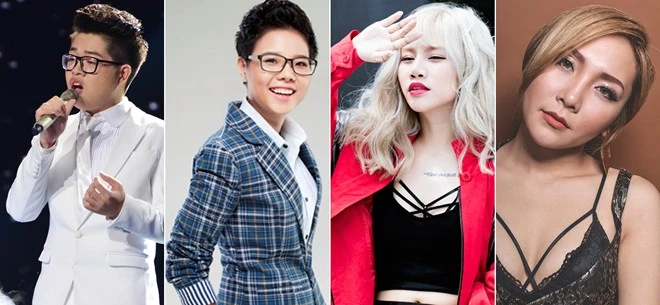 Nhiều ca sĩ The Voice góp mặt trong BHV tháng 11 ảnh 1 Đức Phúc lần đầu biểu diễn trên sân khấu Bài hát Việt cùng Vũ Cát Tường, Yến Lê và Thu Thủy. Họ đều là những thí sinh trưởng thành từ các mùa The Voice gần đây.