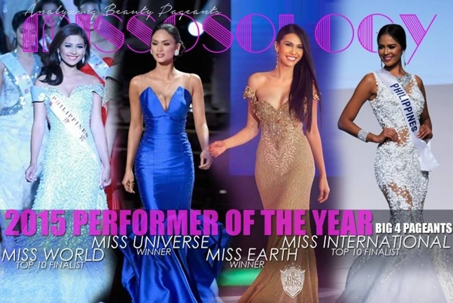 Philippines trở thành cường quốc sắc đẹp số một trong năm 2015.