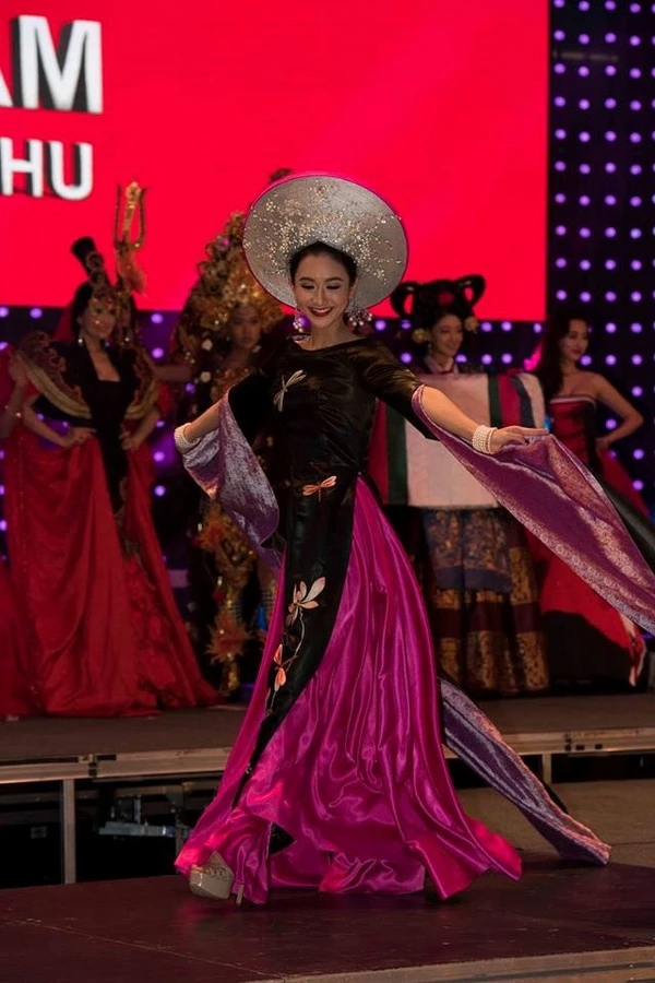 Đại diện Việt Nam - Hà Thu lọt top 17, mỹ nhân Nga đăng quang Hoa hậu Liên lục địa 2015 - Ảnh 4.