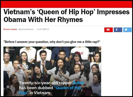 Suboi - cô gái đọc rap cho Tổng thống Obama nghe là ai? ảnh 6