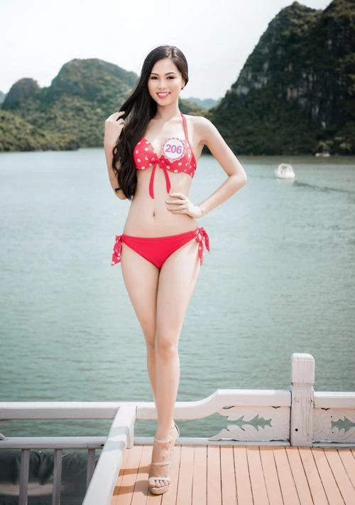 33 người đẹp Hoa hậu Việt Nam mặc bikini gợi cảm ảnh 24 Hoàng Thị Phương Thảo
