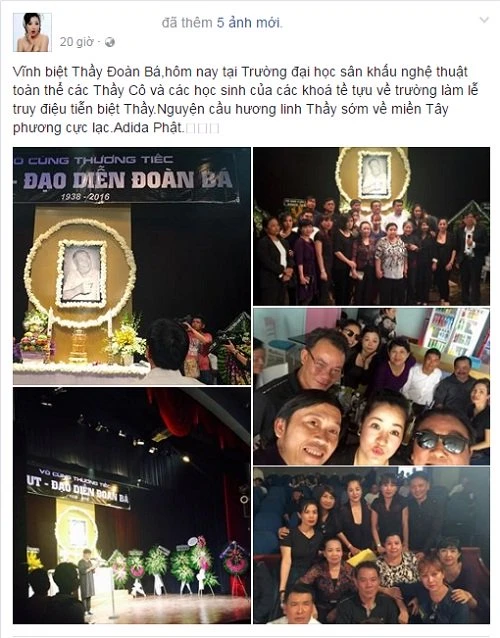 Hoài Linh, Thúy Nga, lễ tang, Đoàn Bá Hoài Linh, Thúy Nga, lễ tang, Đoàn Bá