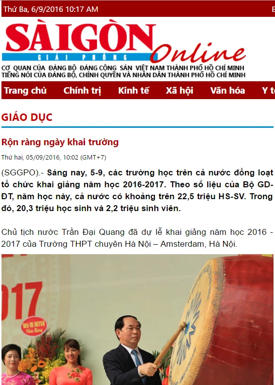 'Khai giảng' hay 'khai trường' ? ảnh 4 'Khai giảng' hay 'khai trường' ? ảnh 4
