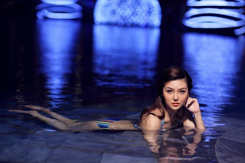 Ngọc Duyên đăng quang Nữ hoàng Sắc đẹp Toàn cầu 2016 ảnh 8 Ngọc Duyên - giải đồng Siêu mẫu Việt Nam 2015. Ảnh DL DUY