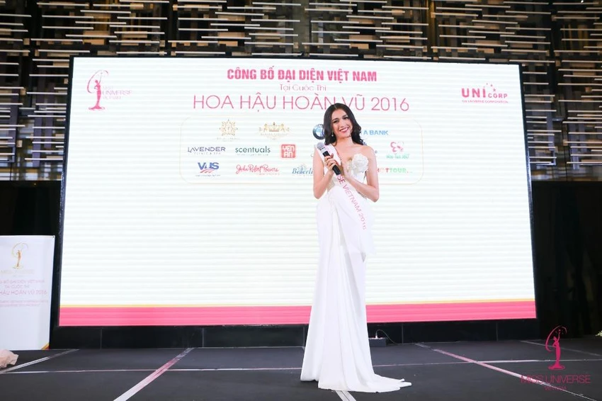 Lệ Hằng đại diện Việt Nam thi Hoa hậu Hoàn vũ 2016 ảnh 7