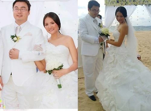 Hoa hậu vừa đăng quang đã 'theo chồng bỏ cuộc chơi' ảnh 26 Tháng 10-2010, Hương Giang bất ngờ kết hôn với bạn trai ngoại quốc bằng đám cưới bí mật được tổ chức trên biển Phú Quốc và chỉ mời 30 khách không thuộc giới giải trí.