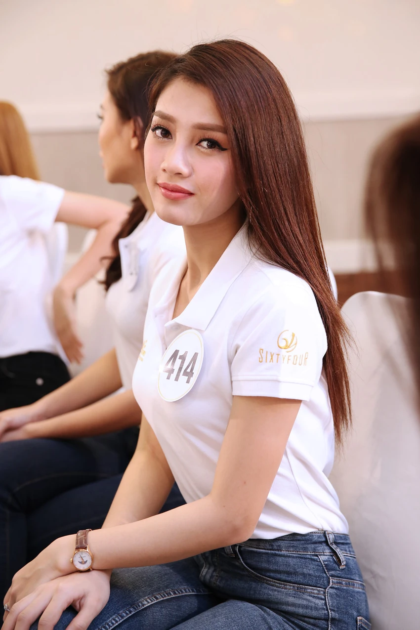 Thêm 10 nhan sắc vào bán kết Hoa hậu Hoàn vũ Việt Nam ảnh 4 Hoa hau Hoan vu VN: Mau Thuy vao ban ket, Hoang Thuy van 'mat tam' hinh anh 2