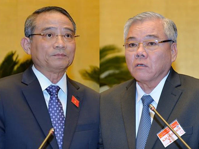 Ông Trương Quang Nghĩa và ông Phan Văn Sáu Ông Trương Quang Nghĩa và ông Phan Văn Sáu