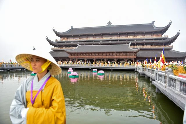 Lần thứ 3 Việt Nam đăng cai Đại lễ Vesak 2019 ảnh 10 Khai mạc Äại lá»
Pháºt Äản Liên Hợp Quá»c - Vesak 2019 - 15