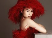 Diệp Bảo Ngọc trở lại phim ảnh bằng bộ ảnh màu đỏ gợi cảm