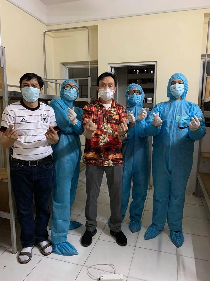 Chí Tài hoàn thành cách ly, sao Việt đua nhau khoe dáng ảnh 1