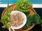 Người miền biển hưởng niềm hạnh phúc với tép khô rang lá chanh