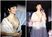 Váy áo hở táo bạo của người đẹp Giáng My