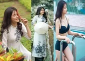 Ngắm Bùi Thái Bảo thí sinh nhỏ tuổi nhất thi hoa hậu Việt Nam