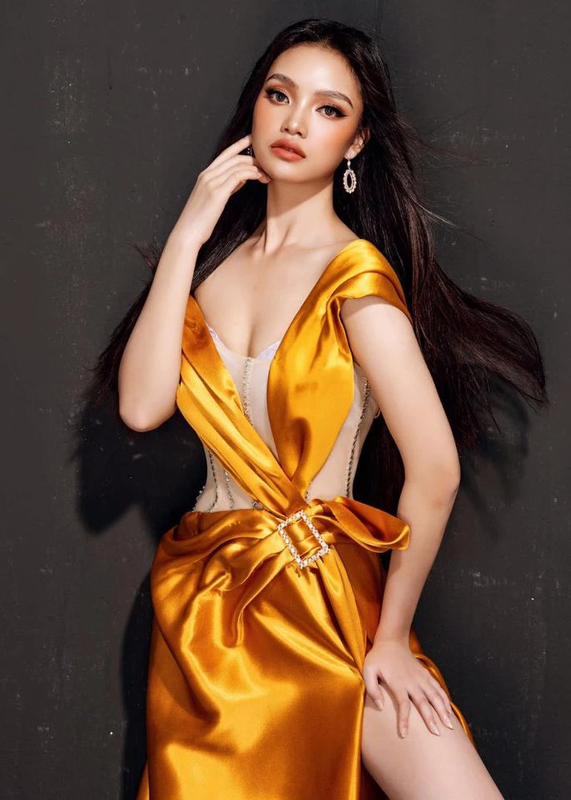 Đan Phượng - nữ sinh đại học Sân khấu Điện ảnh thi Hoa hậu - ảnh 13