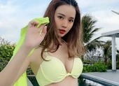 Midu khoe dáng bikini gợi cảm nhân ngày 8-3