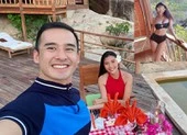 Thúy Diễm khoe dáng gợi cảm sau kỳ nghỉ cùng Lương Thế Thành