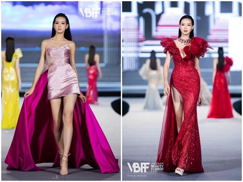 Trước đó ở vòng thi phụ Người đẹp Thời trang, Bảo Ngọc Top 5 Người đẹp Tài năng Miss World Vietnam 2022.