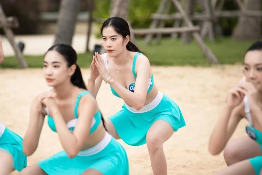 Đáng chú ý, người đẹp Nguyễn Thị Lệ Nam Em (SBD 088) đã vuột mất 2 giải thưởng phụ này với lý do sức khỏe không tốt. Ảnh: BTC