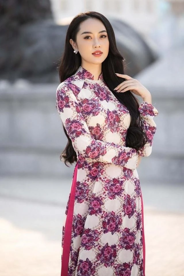 Như Quỳnh từng đoạt giải Người đẹp áo dài - Top 5 Hoa khôi Thủ đô 2019.