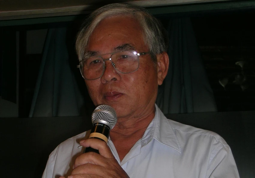 Nhà văn Nguyễn Khoa Đăng. Ảnh: NGUYỄN TÝ