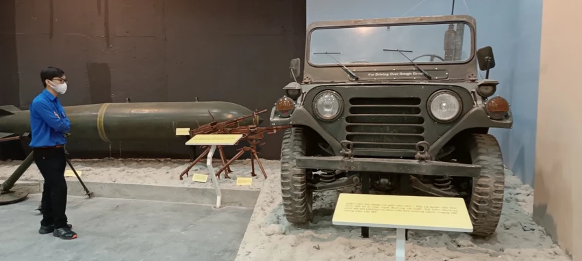 Hiện vật tại Khu trưng bày sự kiện Mậu Thân 1968 Hiện vật tại Khu trưng bày sự kiện Mậu Thân 1968