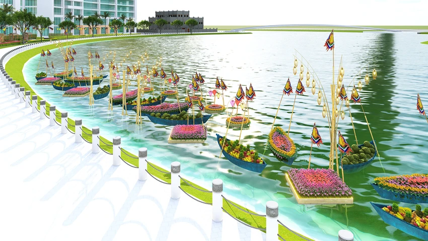 Phác thảo tiểu cảnh “Thuyền hoa”.jpg