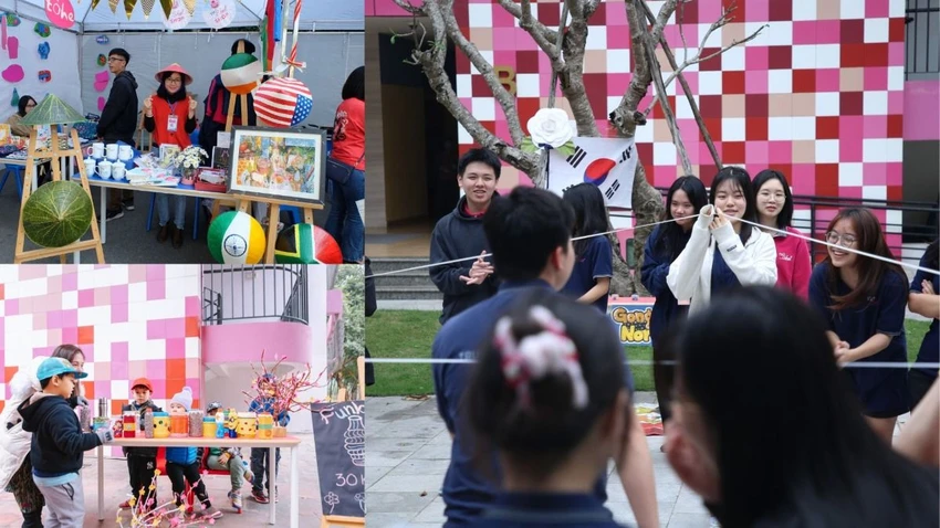 Sân khấu “bùng nổ” với nhiều tiết mục trình diễn & trò chơi sôi động.jpeg