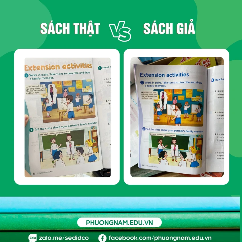 Tràn lan sách giáo khoa giả, làm sao để mua được sách thật.jpg