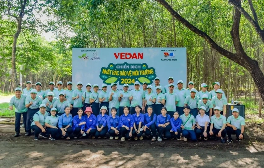 Vedan Việt Nam phát động chiến dịch ‘Nhặt rác bảo vệ môi trường 2024’.jpg