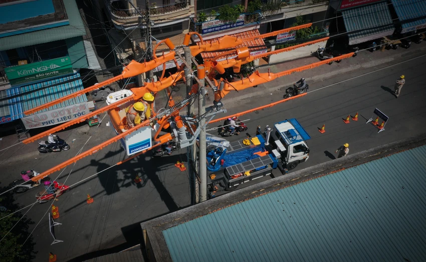 Ngành điện tăng cường kiểm tra, bảo trì lưới điện trước kỳ nghỉ lễ 2-9.jpg
