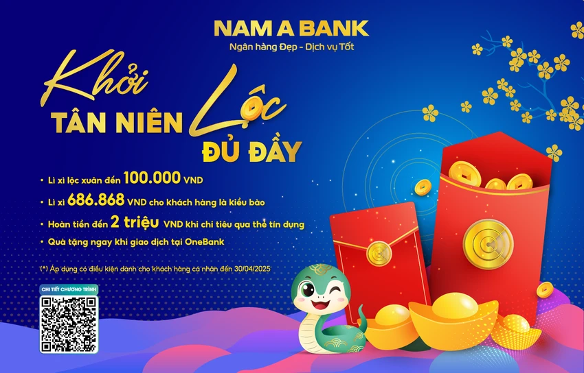 Nam A Bank lì xì khách hàng đầu xuân 2025.png