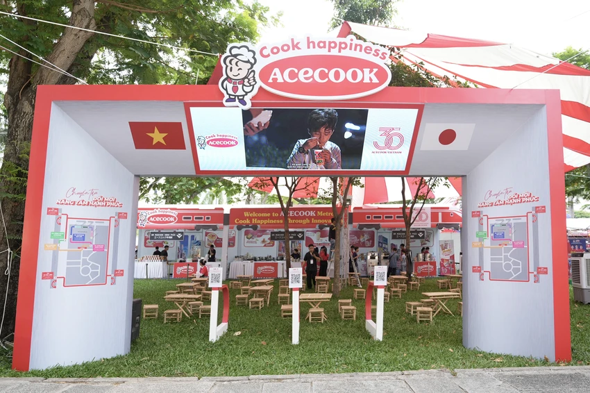 Acecook Việt Nam và thông điệp kỷ niệm 30 năm ‘Cook Happiness Through Innovation’ tại JVF 10th.JPG
