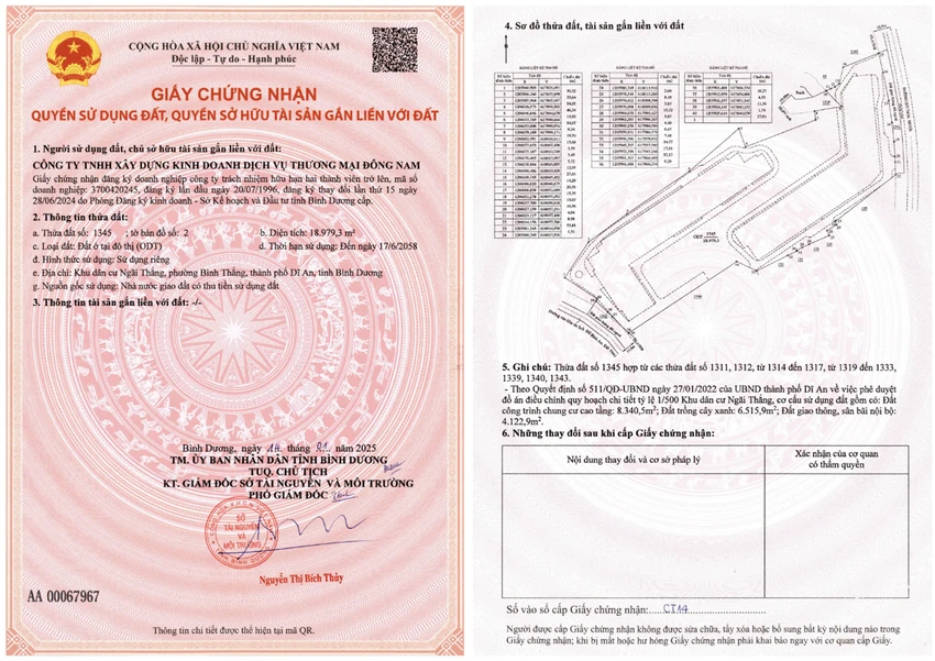 An Gia (AGG) hoàn tất thủ tục cấp CNQSDĐ dự án The Gió Riverside.png