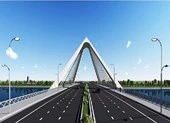 Nón Huế đạt giải nhất thi kiến trúc cầu vượt sông Hương