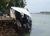 Sạt lở lúc nửa đêm, cụ bà 90 rơi xuống sông tử vong