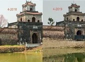 Đoạn bờ kè thành hào Huế bị 'phá nát' sẽ xử lý thế nào?
