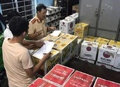 Chở 4.000 chai bia và rượu lậu, tài xế bỏ chạy khi gặp CSGT