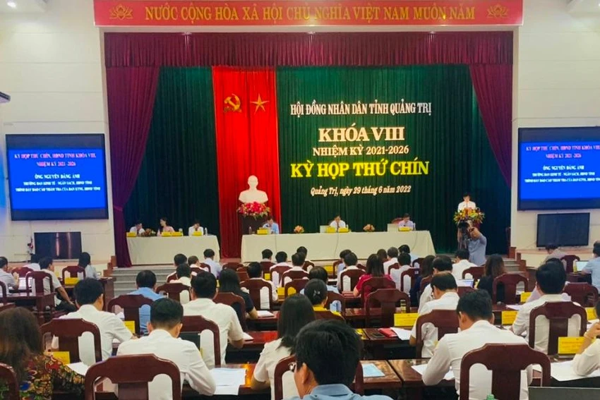 Kỳ họp thứ 9, nhiệm kỳ 2021-2026. Ảnh: ND Kỳ họp thứ 9, nhiệm kỳ 2021-2026. Ảnh: ND