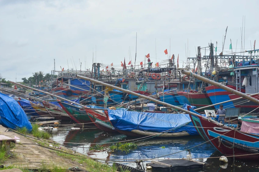 Thiếu tá Nguyễn Văn Anh, Chính trị viên Đồn Biên phòng Cửa khẩu cảng Cửa Việt cho biết, để ứng phó với bão số 4, lực lượng của đơn vị đã tiến hành thông báo, hướng dẫn các chủ thuyền đưa tàu thuyền vào nơi an toàn. Đồng thời, các cán bộ chiến sĩ đã cùng hỗ trợ người dân đưa tàu thuyền vào bờ trước chiều hôm nay. Thiếu tá Nguyễn Văn Anh, Chính trị viên Đồn Biên phòng Cửa khẩu cảng Cửa Việt cho biết, để ứng phó với bão số 4, lực lượng của đơn vị đã tiến hành thông báo, hướng dẫn các chủ thuyền đưa tàu thuyền vào nơi an toàn. Đồng thời, các cán bộ chiến sĩ đã cùng hỗ trợ người dân đưa tàu thuyền vào bờ trước chiều hôm nay.