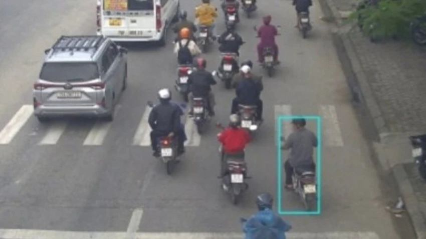 Nghi phạm bỏ trốn sau khi gây án. Ảnh: CA.