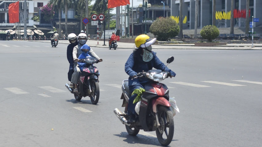 nắng nóng kỷ lục ở TP Đông Hà