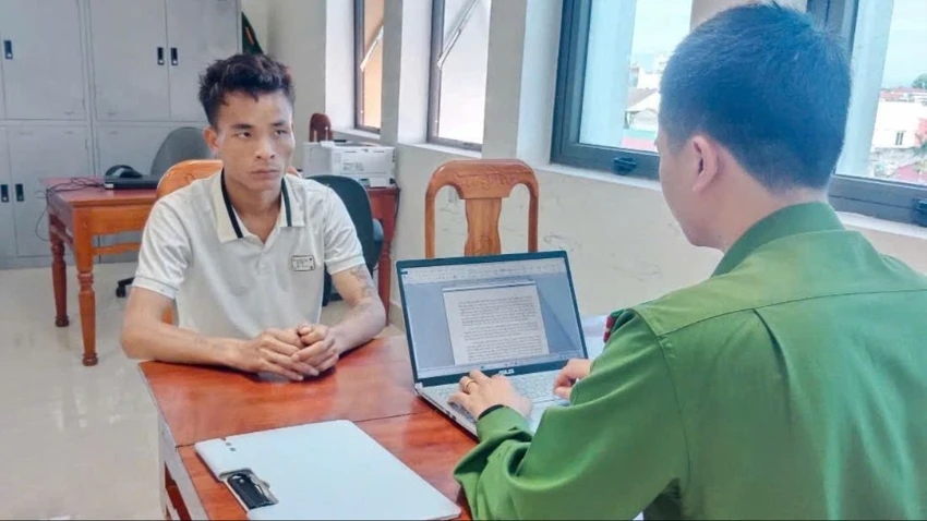 Hồ Văn Càn- nghi phạm dùng rựa khống chế, hiếp dâm một phụ nữ trên rẫy.