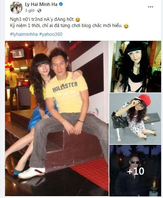 Cặp vợ chồng ca sĩ Lý Hải - Minh Hà cũng bắt trend đang gây bão trên MXH. Ảnh: FBNV. Cặp vợ chồng ca sĩ Lý Hải - Minh Hà cũng bắt trend đang gây bão trên MXH. Ảnh: FBNV.