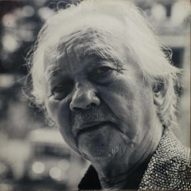 Hoạ sĩ Huỳnh Phương Đông (1925-2015). Ảnh: Gia đình cung cấp.